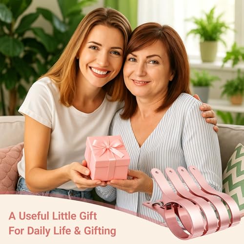 4 PCS Extra Large Beach Towel Clips,5.1 Inches Heavy Duty Aluminum Alloy + Stainless Steel Clip for Chairs,2.95 Inch Opening,Portable Windproof Cruise Ship Essentials,for Laundry,Camping and Travel - color: Pink