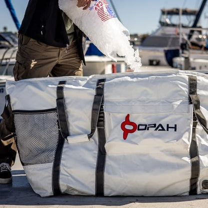 Opah Gear Fathom 6 Insulated Fish Kill Cooler Bag for Offshore, 70" Lx 24" W x 30" H, Heavy Duty, Marine-Grade Vinyl, UV Resistant, Camping & Fishing - style: Fathom 6 - 70'l X 24'w X 30'h