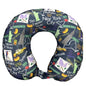 Wolf Essentials Adult Soft Memory Foam 12 x 13-inch Travel Neck Pillow, Compact, Perfect for Plane or Car, New York - style: New York