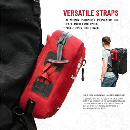 Surviveware 98-Piece Waterproof Premium First Aid & Survival Kit - Comprehensive Emergency Preparedness Gear for Camping, Hiking, Backpacking, and Outdoor Adventures - style: Travel Waterproof