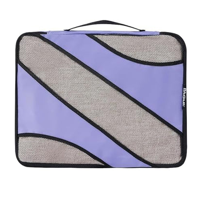 BAGAIL 6 Set Packing Cubes,Travel Luggage Packing Organizers - color: The Lavender, style: 6 Set