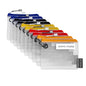 USB Cable Organizer Pouches, Color Coded Travel Cable Management Bags, 10 Pack