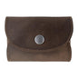 Hide & Drink, Leather Razor Case Wallet, Shaving Accessories, Personal Care Essentials, Handmade :: Bourbon Brown