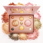 K'APEINE All-in-One Makeup Palette, 9 Colors Baked Face Kit Includes Eyeshadow, Blush, Highlighter & Bronzer | Waterproof Long-Wearing Party Cosmetics for Women - 03# - color: Rose Quartz Beach (9 Colors)