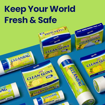CLEANWRAP Food Storage Roll Bags (9.84 * 13.78-200 PCS) - Mother's Day Gifts for Mom, Mini Plastic Bags for Bread and Produce - size: Medium