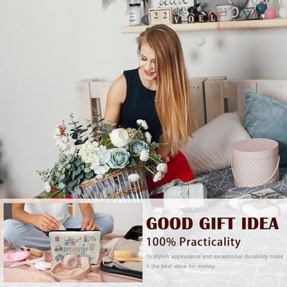 Optometry Gifts, Doctor Nurse Makeup Bag for Purse, Ophthalmology Gifts Cosmetic Bag Travel Toiletry Bag for Women, Eye Optometrist Gifts Zipper Makeup Pouch - color: profession makeup bag-optometry