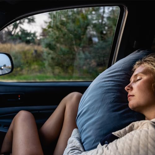 HEST Camp Pillow (Small) - Temperature Resilient Memory Foam - Essential for Camping, Backpacking, and Outdoor Adventures - Compact Packable Travel Pillow - 10" L x 15" W - style: Camp Pillow - Small