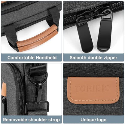 9-11 Inch Tablet Sleeve Bag, Padded Protective Travel Carrying Case for iPad A16 2025, iPad Air M4 11-inch 2026 M3 M2, iPad Pro M5/M4 11 inch, iPad 10/9/8/7th, Galaxy Tab A9+/S9/S8 11" - color: Grey, size: 9-11 Inch