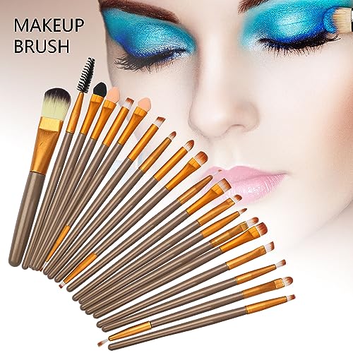 MTDXILTAI All in One Makeup Kit for Makeup storage bag 2X14 Colors Eyeshadow Palette Liquid Foundation Eyeliner Pencils Contouring Stick Lip Gloss 20Pcs Make up Brushes For Women Girls Teens (Black) - color: Black