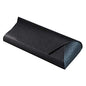 LifeArt Eyeglass Case Hard Shell, Portable Sunglass Case, Fashionable PU Leather Eyeglass Case, Lightweight - color: A_638_black