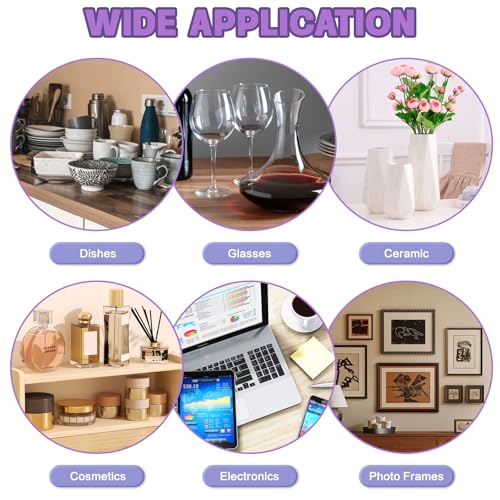 16'' x 16'' Packing Foam Pouches, 50 Pcs Packing Supplies Cushion Foam Pouches & 30 Pcs Fragile Stickers for Wrapping, Protecting Cup China Glasses Dishes, Moving Storage Packaging Supplies - size: 50PCS-16X16