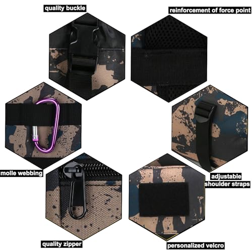 Hiking Backpack for Men 70L/100L Camping Backpack Military Rucksack Molle 3 Days Assault Pack for Climbing | Camping Backpack - color: 100l-bluemix