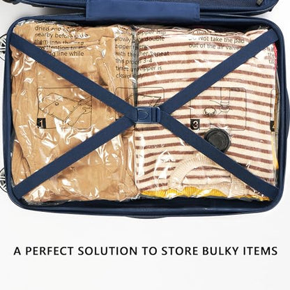 Vacuum Storage Bags, Compression Packing Space Saver Seal Bags for Clothing Bedding Comforters Blankets Pillows, 32 Combo - size: 32 Combo