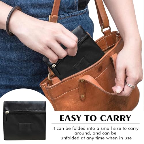 Travel Duffel Bag Lightweight Foldable Travel Bag for Women and Men Waterproof Tote Carry On Luggage Bag Weekender Overnight Bag (Black) - color: Black