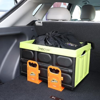 Armor All Trunk Cargo Blocks, Cargo Dividers, Trunk Dividers, Hook & Loop Trunk Organizer Blocks to Hold Cargo in Place, Cargo Containment System for Cars, Trucks, SUVs, Vans, 4 Pieces - size: 4 Pack