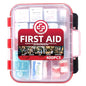 Gevoke 400 Piece First Aid Kit - Organized Dual-Layer Wall-Mountable Hard Case Medical Kit for Home, Car, Camping, Travel, Hiking, Truck, Office, Sports, Vehicle & Outdoor Emergencies - size: Extra Large