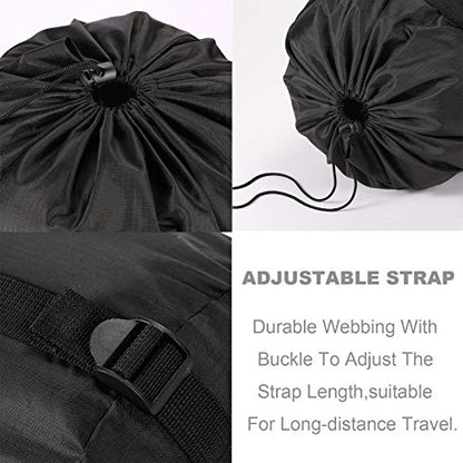 Compression Stuff Sack, 24L/36L/46L Sleeping Bags Storage Stuff Sack Organizer Waterproof Camping Hiking Backpacking Bag for Travel - Great Sleeping Bags Clothes Camping - color: 36L 2-PACK