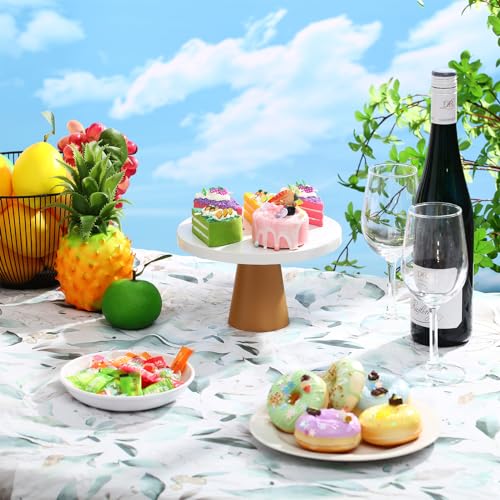 Boao 3 Pcs Vinyl Picnic Table Cover with Bench Cover 6 ft 30 x 72 Inch Waterproof Fitted Tablecloth Flannel Backing Rectangular Elastic Edged for Camping Outdoor Patio Travel(Eucalyptus) - color: Eucalyptus