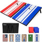 GoSports Portable Cornhole Sets, 8 Styles – Choose 4 x 2 ft or 3 x 2 ft - Boards Include 8 Bean Bags, Travel Case, and Game Rules - style: 3 x 2 ft Classic