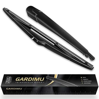 Replacement for Hyundai Tucson 2010 2011 2012 2013 2014 2015 Rear Windshield Wiper Blade and Arm Assembly-Car Back window wiper Arm Blade Complete Set - size: For Hyundai Tucson 2010-2015