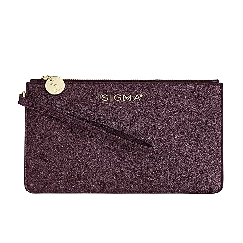 Sigma Beauty Obsessed Makeup Brush Set – Set of 5 Face & Eye Makeup Brushes for All Over Application, For Eyes, Blending, Setting & Foundation, Includes Clutch-Style Small Makeup Bag - style: Obsessed Brush Set