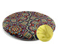 Sigmat Memory Foam Seat Cushion Anti-Slip Soft Round Stool Cushion Chair Pad 13 Inch Graphic - color: Graphic, size: 13 Inch