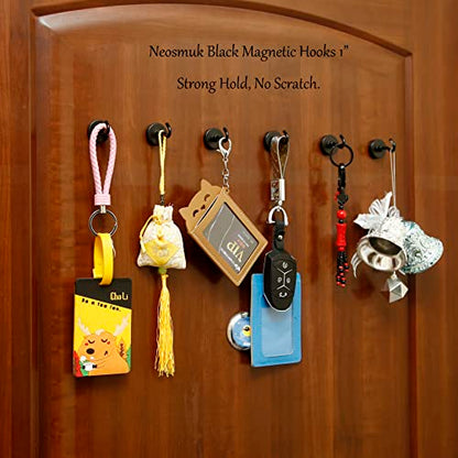 Neosmuk Magnetic Hooks, Cruise Ship Essentials, 26#,Black - color: Black, size: 80lb