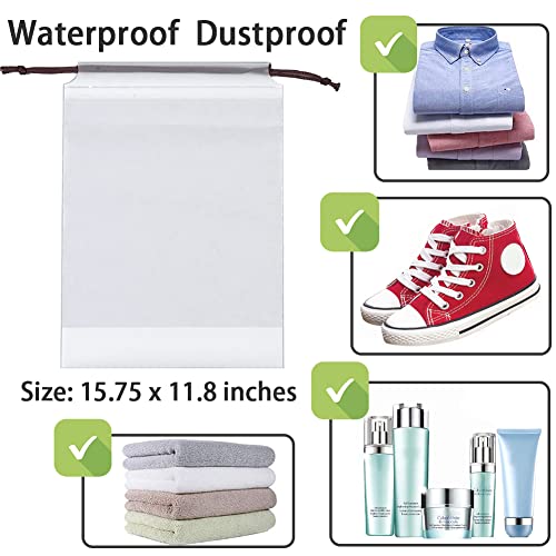 INVODA 4PCS Foldable Duffle Bags - Lightweight Luggage for Airlines, Weekender, Carry On, Overnight - With Waterproof Drawstring Bags - color: Group Style3
