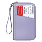 Fintie Family Passport Holder Wallet, RFID Blocking Travel Document Organizer Clutch Bag Credit Cards Case Cover for Women Men - color: Lilac Purple