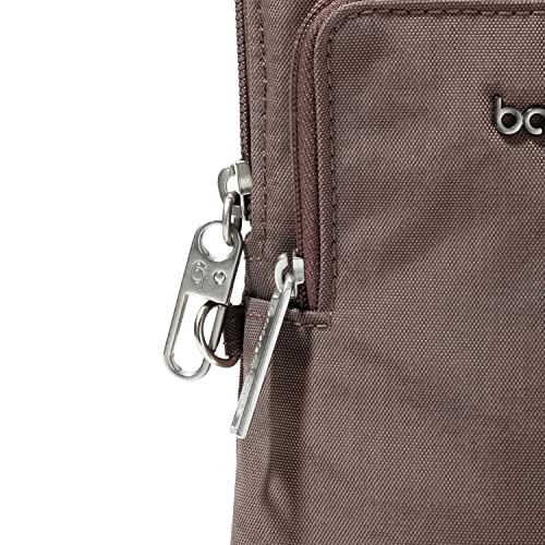 Baggallini Women's Securtex Anti-theft Activity Crossbody Bag - color: Portobello