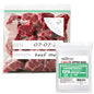 BEIDOU-PAC 2 Gallon Large Food Storage Freezer Bags, 125 Count | Double Zipper | 13" * 15", Freshness Easy Open Reclosable Clear Plastic Bags - style: Zip | 2 gal 125 count