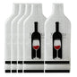 5 Pack Reusable Wine Bag for Travel Wine Bottle Protector Sleeve for Airplane Car Cruise Protection Luggage Leak-proof - color: Bottle, 5 pack