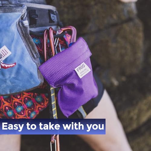FRIO Cooling Wallet - Insulin Cooler for 45+ Hours of Stress Free On The Go - Purple - XL - color: Purple, size: XL