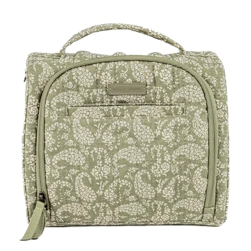 JuJuBe Insulated Bottle Bag, Breastmilk Cooler Bag Fits 3 Baby Bottles, Storage Tote for Nursing Mom, Daycare & Travel, Lunch Bag w/Handle & Shoulder Strap (Paisley Floral) - color: Paisley Floral