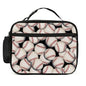 Baseball Lunch Bag Insulated Reusable Lunch Box Cooler Thermal Tote Bag For Teenage Boys Girls School Beach - color: Baseball