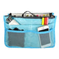 Bag Organizer Purse Insert Handbag Organizer Travel Bag, Blue - color: Blue