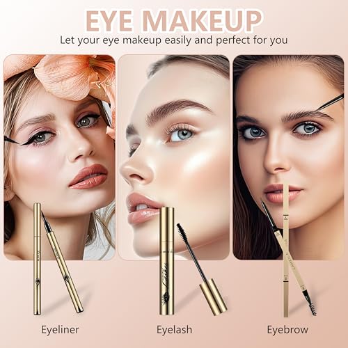 All-in-One Makeup Kit for Women & Teens | Full Face Makeup Set Including Foundation, Eyeshadow, Lipstick, Eyeliner & Brushes | Travel, Gift Box Bundle(40-Box) - color: 40-Box