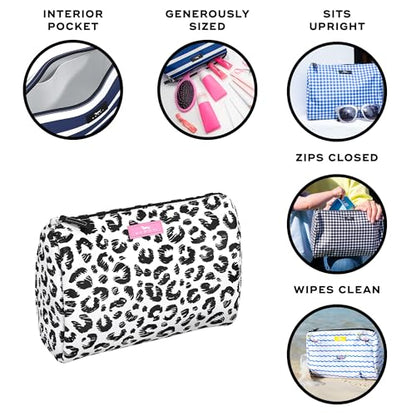 SCOUT Packin' Heat Toiletry Bag - Makeup, Toiletry & Cosmetic Bag, Fits Full Size Items, Inside Pocket, Water-Resistant, Zips Closed - color: Cat Skills