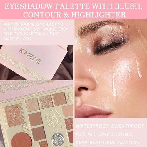 All in One Makeup Kit for Women Full Kit, Travel Makeup Set, Make up Foundation Eyeshadow Palette Concealer Lipstick Eyeliner Cosmetic Brushes Makeup Gift Set for Women Teen Girls