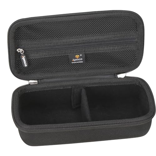 Aproca Black Hard Travel Storage ProtectiveCase, for Ceptics World Travel Adapter Kit - color: Black