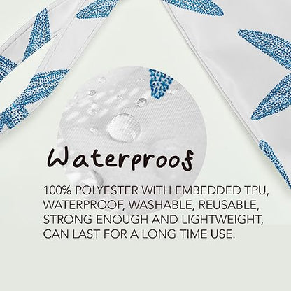 Fokongna Wet Bag, Travel Wet Dry Bag Water Proof Beach Bags for Swimsuit Beach Pool Diapers Dirty Yoga Gym Clothes Zipper Pouch, for Women Sister Friends Ocean Sea Shells Makeup Bag - color: Starfish 03