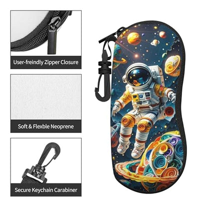 Portable Leather Glasses Case Anti-pressure Glasses Bag Coin Purse Storage Bag Suitable for Men and Women - color: G