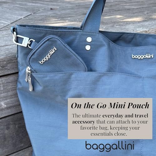 Baggallini womens On the Go Mini Pouch - color: Mulberry