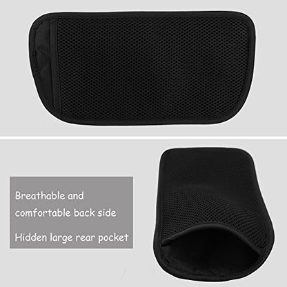 Money Belt for Travel Women and Men Slim Hidden Travel Wallet with RFID Blocking - color: Black