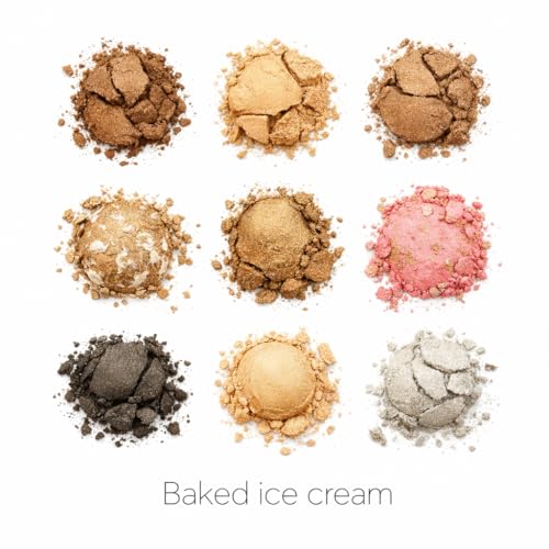 K'APEINE All-in-One Makeup Palette, 9 Colors Baked Face Kit Includes Eyeshadow, Blush, Highlighter & Bronzer | Waterproof Long-Wearing Party Cosmetics for Women - 03# - color: Rose Quartz Beach (9 Colors)