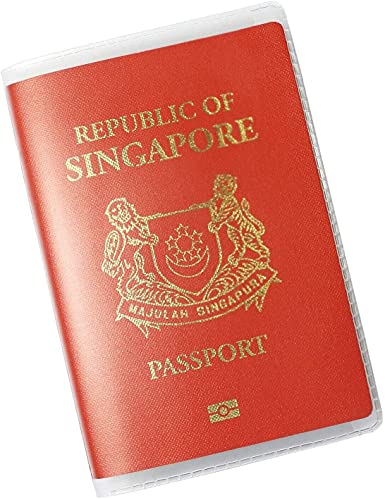 5 Pack Clear Transparent Passport Cover Holder Case Organizer ID Card Travel Protector PVC Material Waterproof (Clear x5) - color: Clear x 5