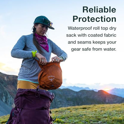 Osprey Ultralight Waterproof Dry Sack - color: Waterfront Blue, style: 35l