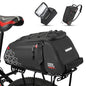 KEMIMOTO 8L Bike Bag with 6L Removable Cooler Bag, Bike Rear Rack Bag PVC Water Resistant Insulated Bag, Bicycle Trunk Pannier with Shoulder for Cycling Ebike Back Seat Storage - style: 13l