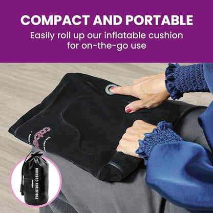 Cabeau Evolution Cushion Portable & Lightweight Inflatable Seat Cushion - Ideal for Office Chairs, School Bleachers, Stadium Seats, and Wheelchairs - Comfort on The Go - size: One Size