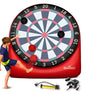 Swooc Games - Premium Inflatable Giant Kick Darts (15+ Ways to Play) - Jumbo Soccer Dartboard with Air Pump - Big Carnival Games - Giant Outdoor Games - Oversized Dart Board Yard & Lawn Game - size: Giant - 6ft